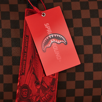 SAWTOOTH SHARKS IN PARIS MINI DUFFLE