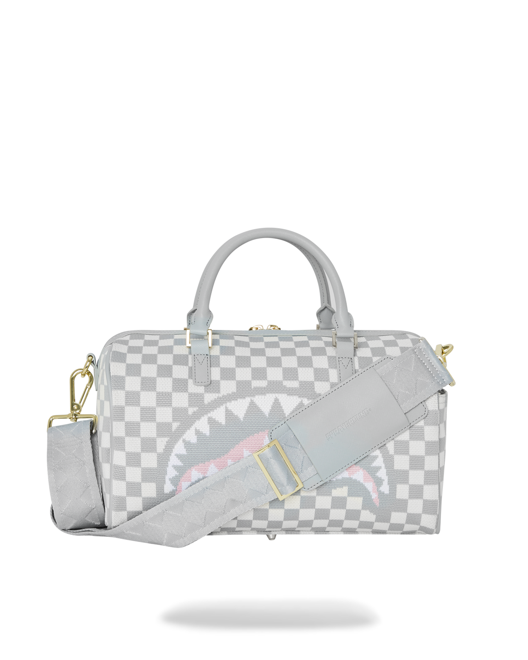 KNIT SHARKS IN PARIS IN CREAM MINI DUFFLE