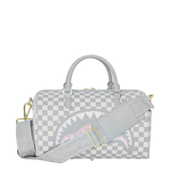 KNIT SHARKS IN PARIS IN CREAM MINI DUFFLE