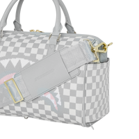 KNIT SHARKS IN PARIS IN CREAM MINI DUFFLE