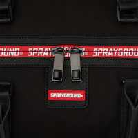 PRINTED ZIPPER SHARK DUFFLE