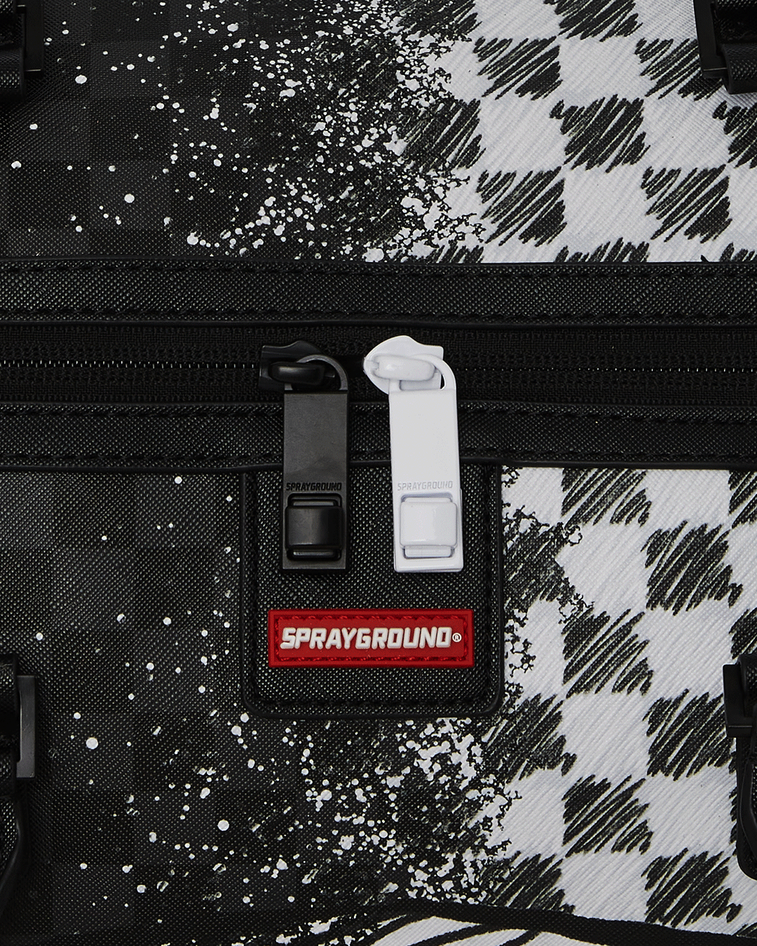 MIX AND MATCH SCRIBBLE LARGE DUFFLE