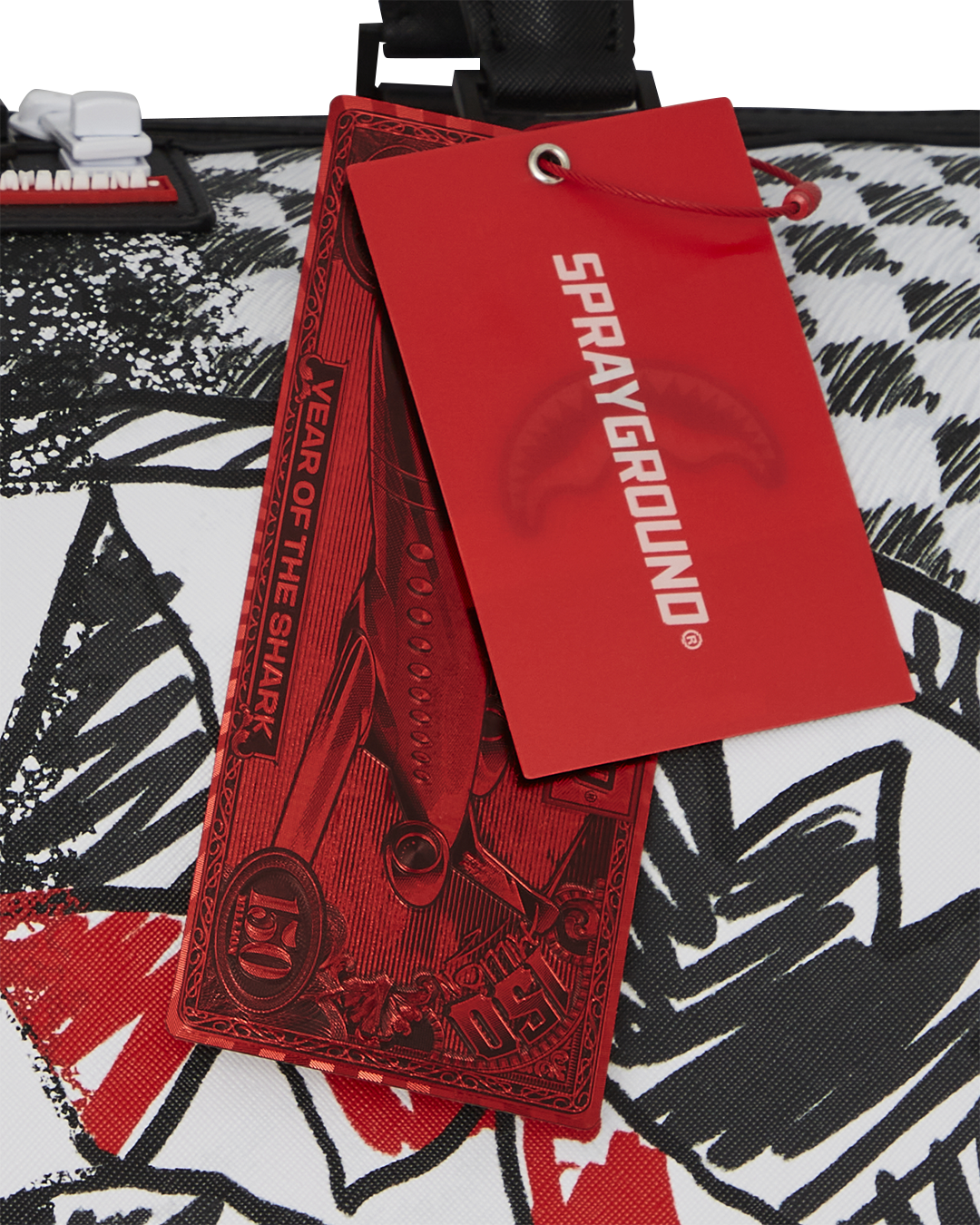 MIX AND MATCH SCRIBBLE LARGE DUFFLE