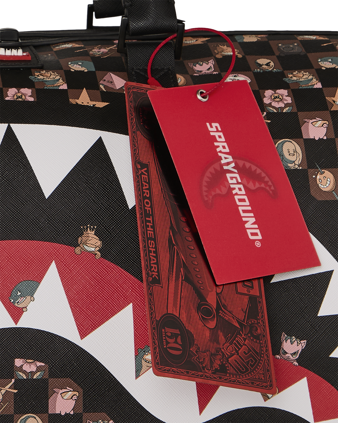 PEEKING CHARACTERS REMIX DUFFLE