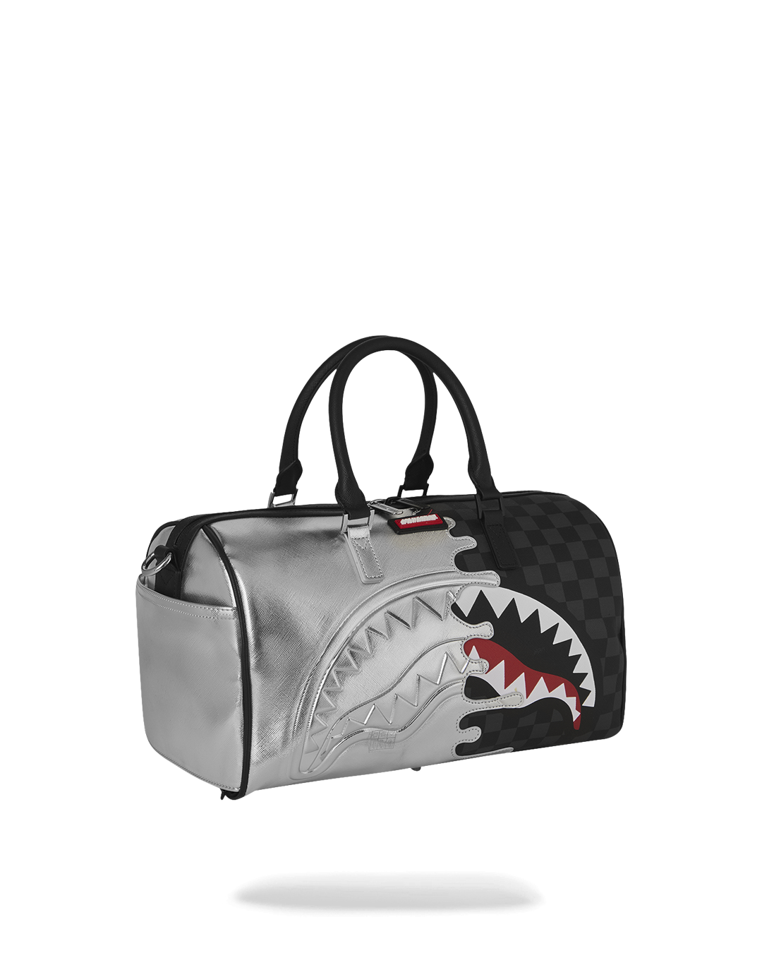 SILVER SIDE DRIP MINI DUFFLE