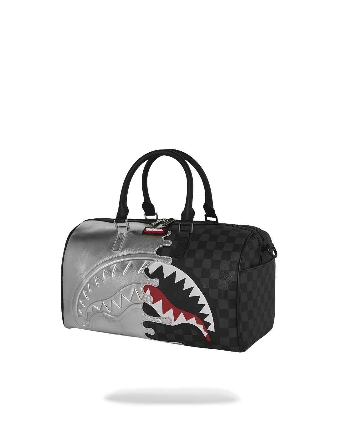SILVER SIDE DRIP MINI DUFFLE