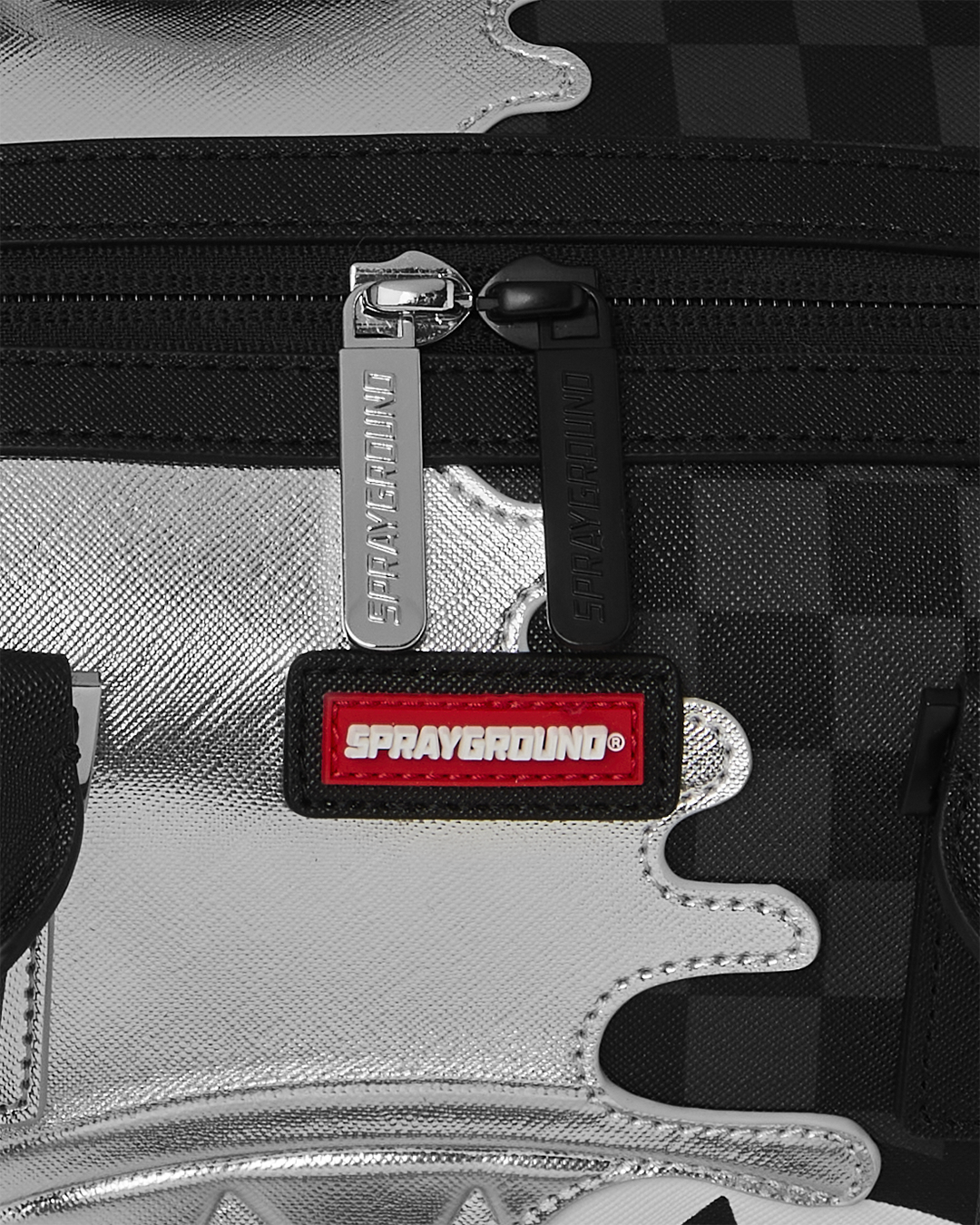 SILVER SIDE DRIP MINI DUFFLE