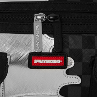 SILVER SIDE DRIP MINI DUFFLE