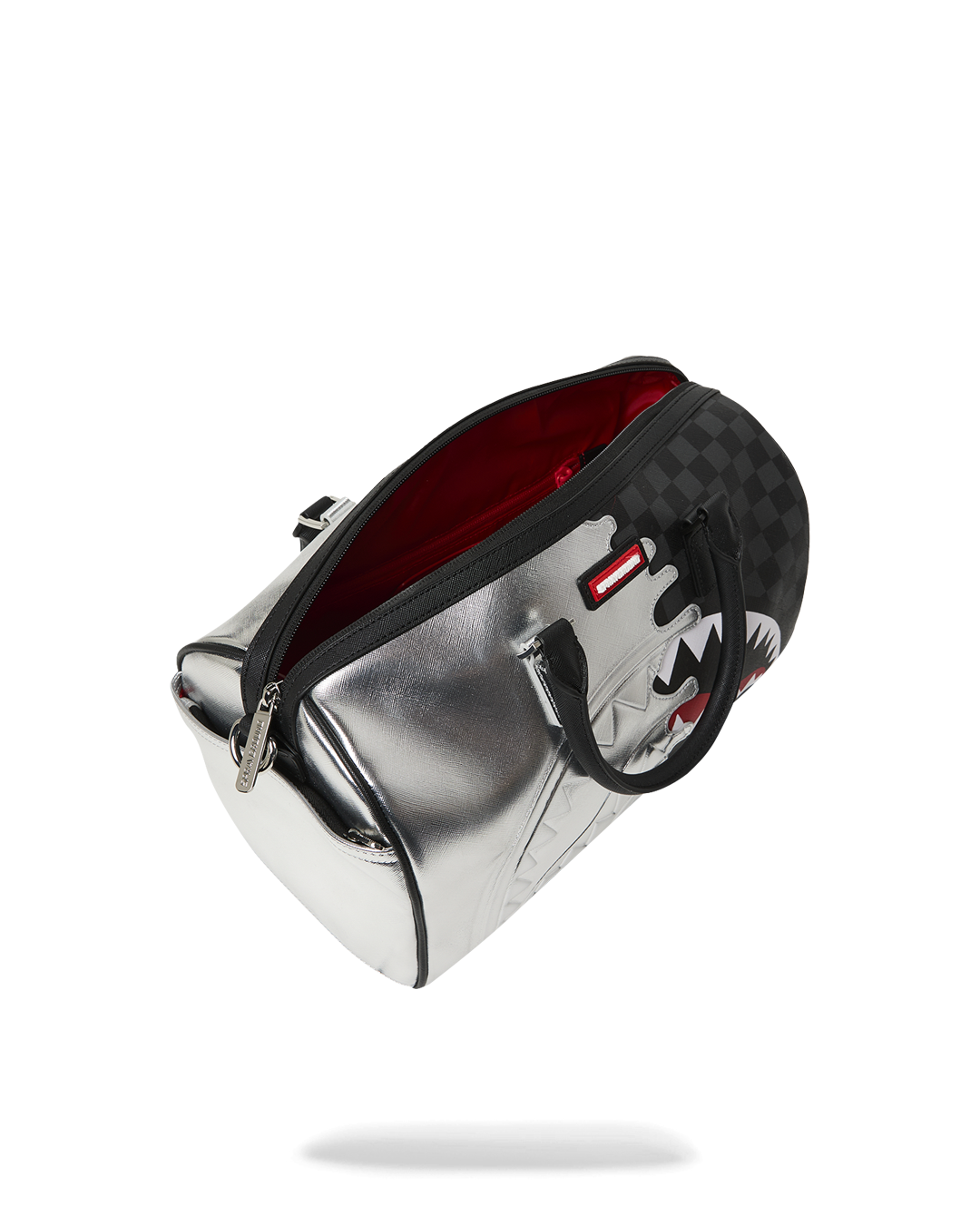 SILVER SIDE DRIP MINI DUFFLE