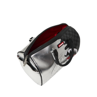 SILVER SIDE DRIP MINI DUFFLE