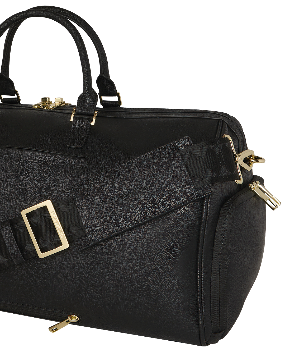 THAT GOLD DRAP DUFFLE