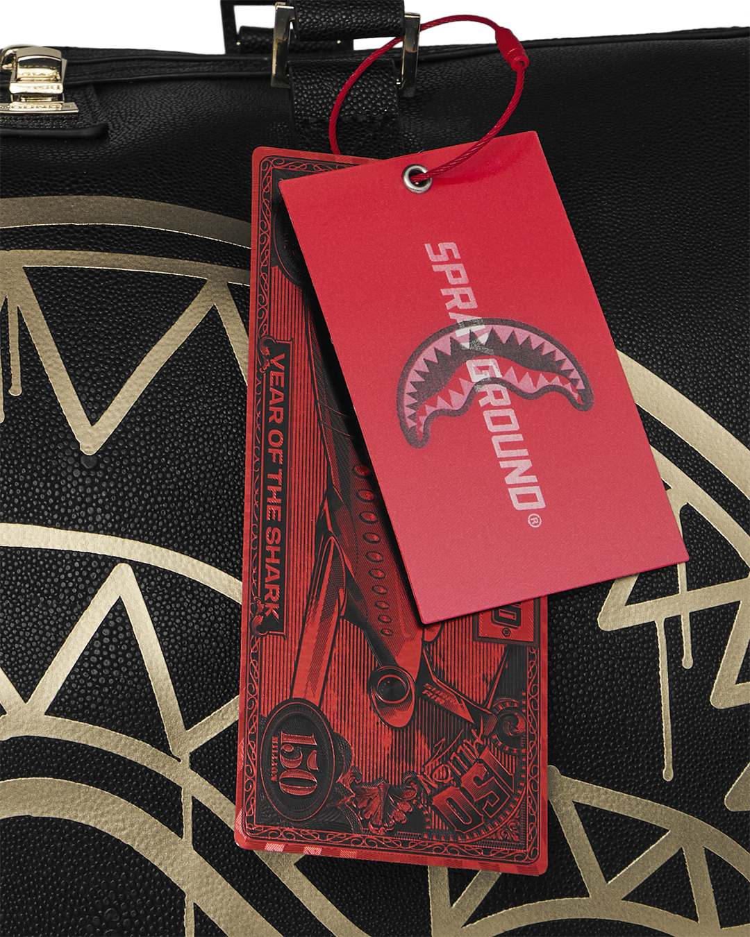 THAT GOLD DRAP DUFFLE