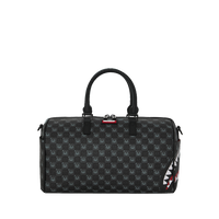 SHARKS IN PARIS WTF BUBBLY BLACK CHECK  MINI DUFFLE