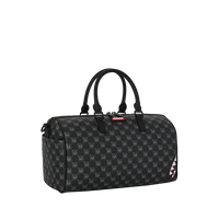 SHARKS IN PARIS WTF BUBBLY BLACK CHECK  MINI DUFFLE