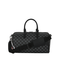 SHARKS IN PARIS WTF BUBBLY BLACK CHECK  MINI DUFFLE