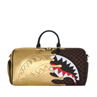 SHARKS IN PARIS GOLD DRIP LARGE DUFFLE