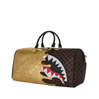 SHARKS IN PARIS GOLD DRIP LARGE DUFFLE
