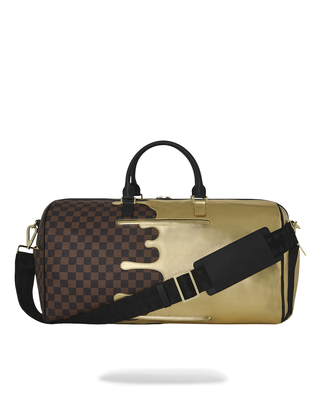 SHARKS IN PARIS GOLD DRIP LARGE DUFFLE