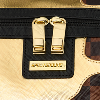 SHARKS IN PARIS GOLD DRIP LARGE DUFFLE