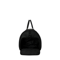 BLACKED OUT EMBOSSED GOLD TOOTH DUFFLE