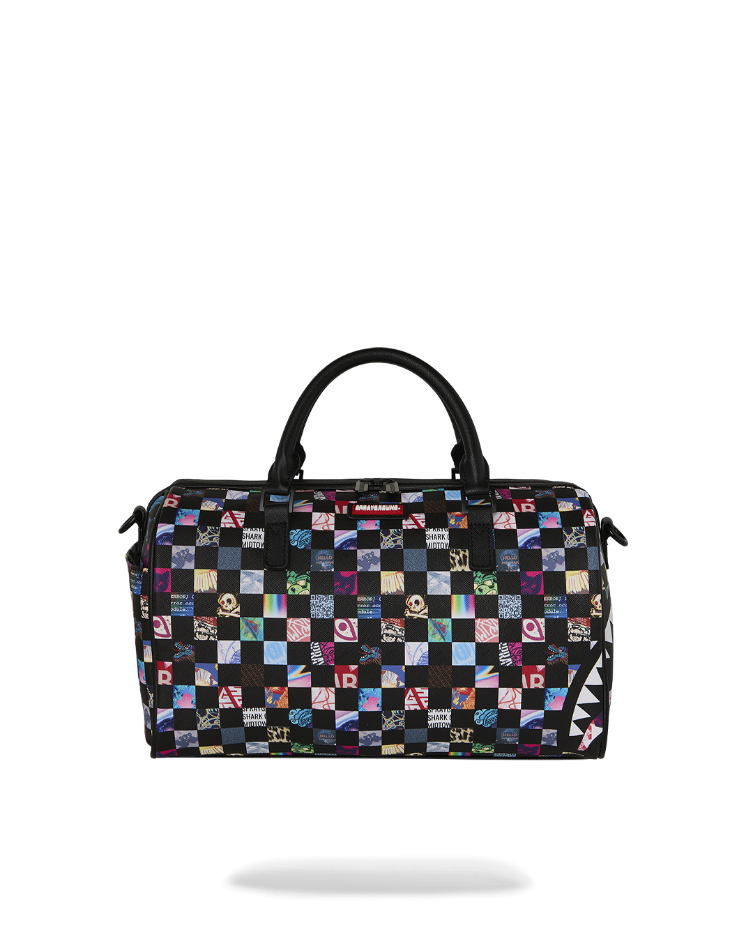 CRAZY CHECK MINI DUFFLE