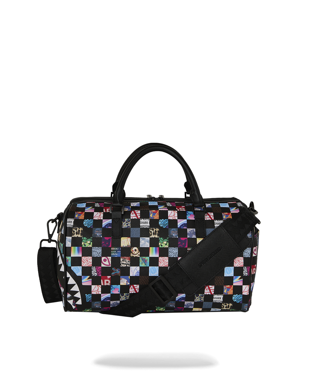 CRAZY CHECK MINI DUFFLE