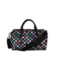 CRAZY CHECK MINI DUFFLE