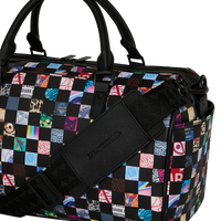 CRAZY CHECK MINI DUFFLE