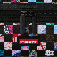 CRAZY CHECK MINI DUFFLE