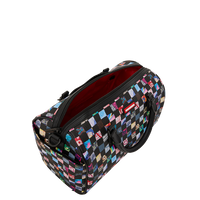 CRAZY CHECK MINI DUFFLE