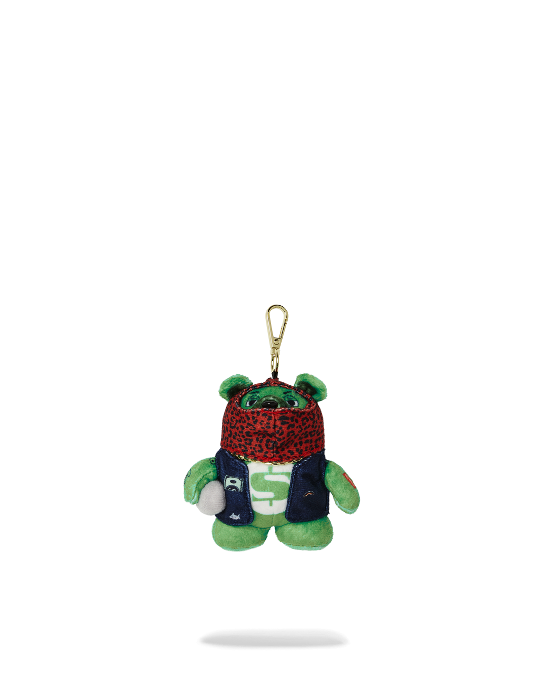 SKI MASK MYSTERY BEAR BAG CLIP
