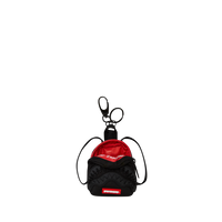 PRINTED ZIPPER SHARK KEYCHAIN