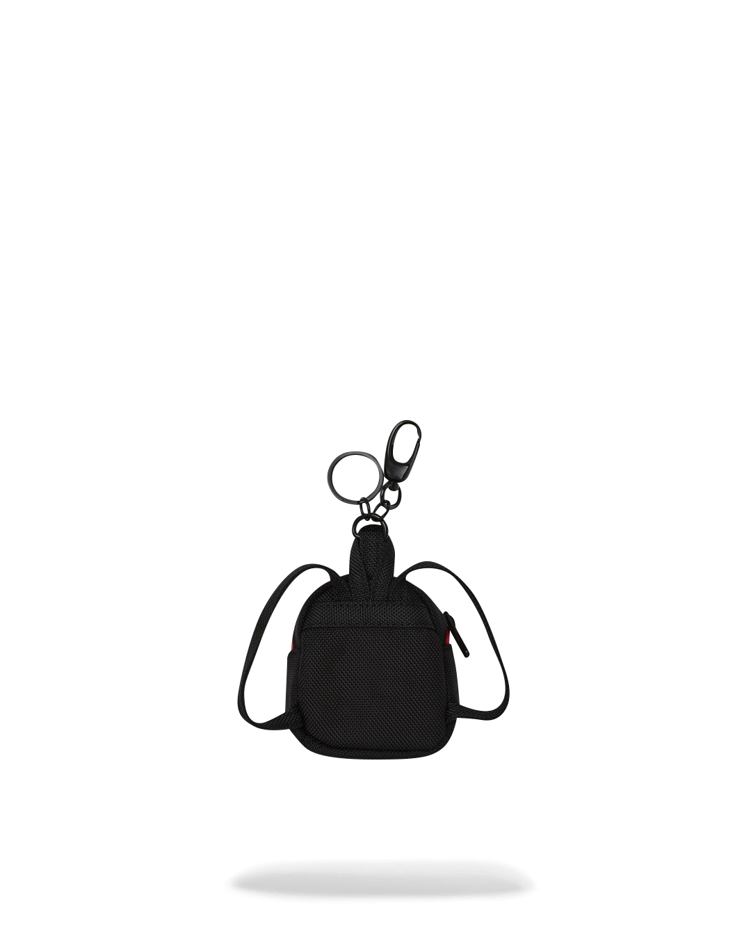 PRINTED ZIPPER SHARK KEYCHAIN