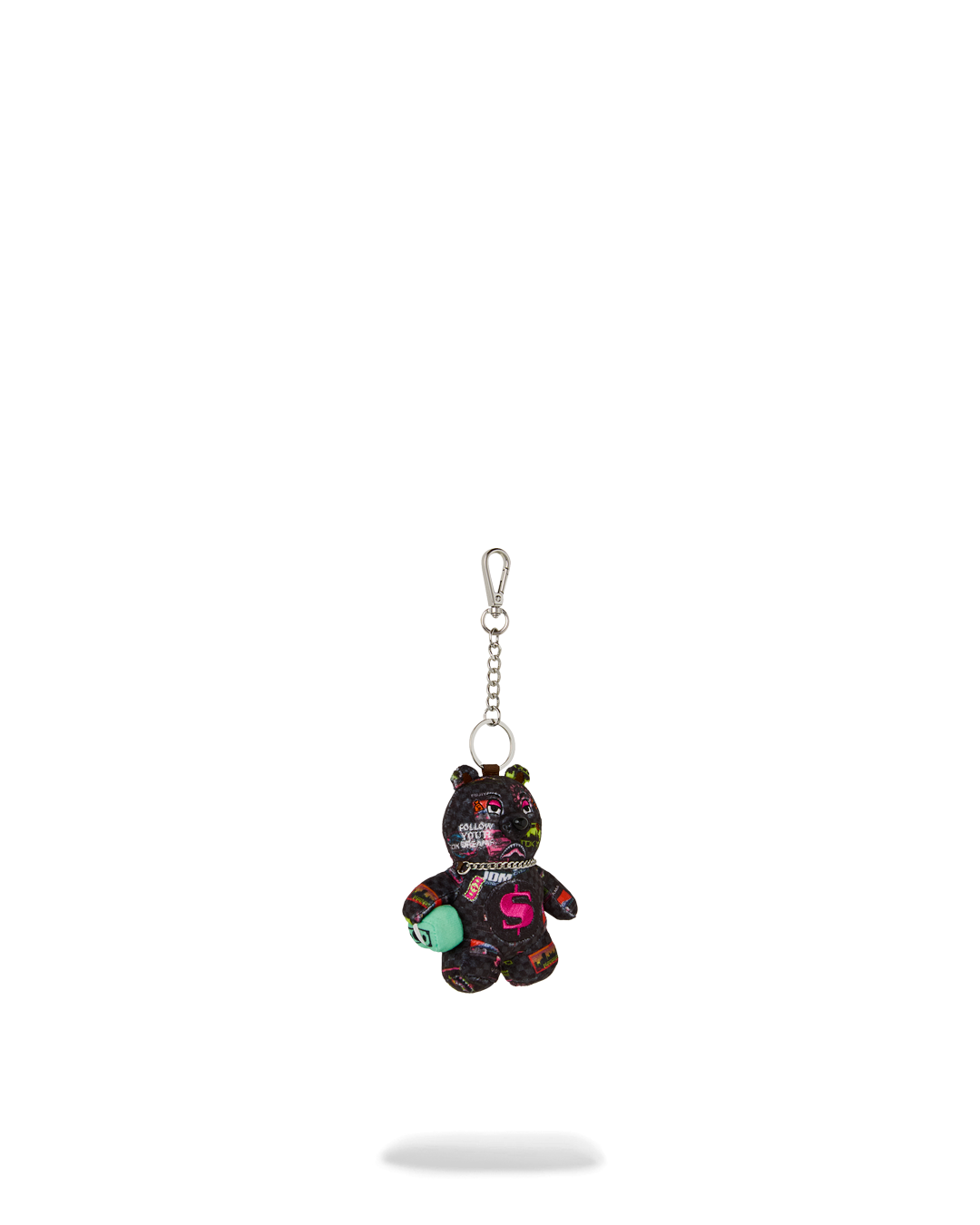GLOBAL MOGUL CYBER PUNK BEAR KEYCHAIN