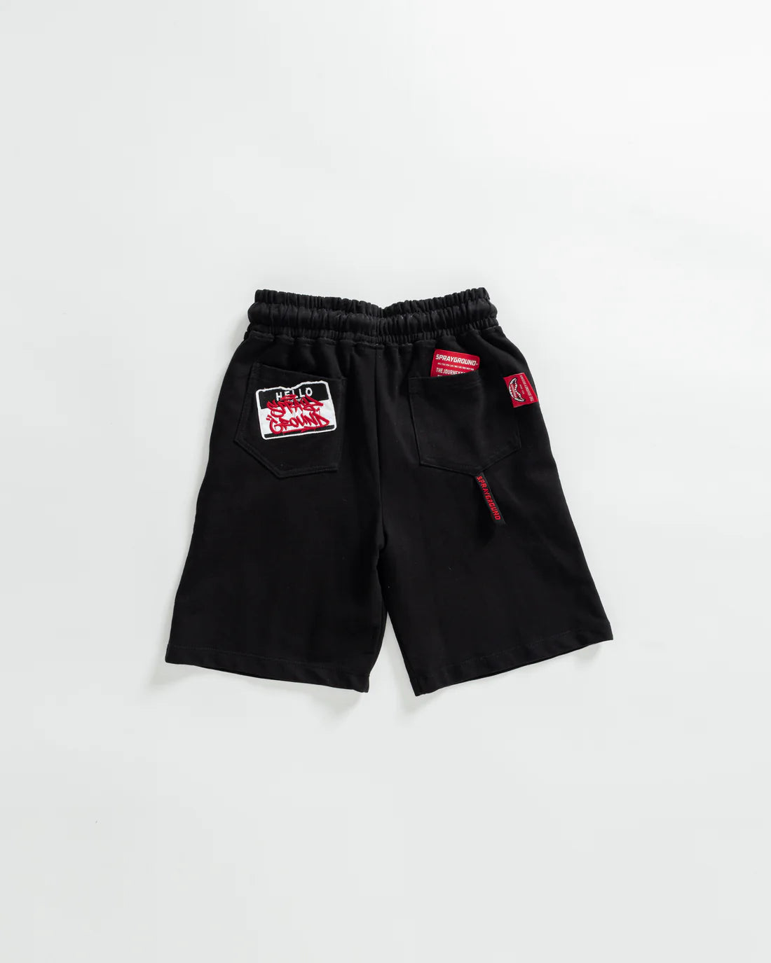 LABEL SHARK CREW SHORTS