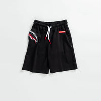 LABEL SHARK CREW SHORTS