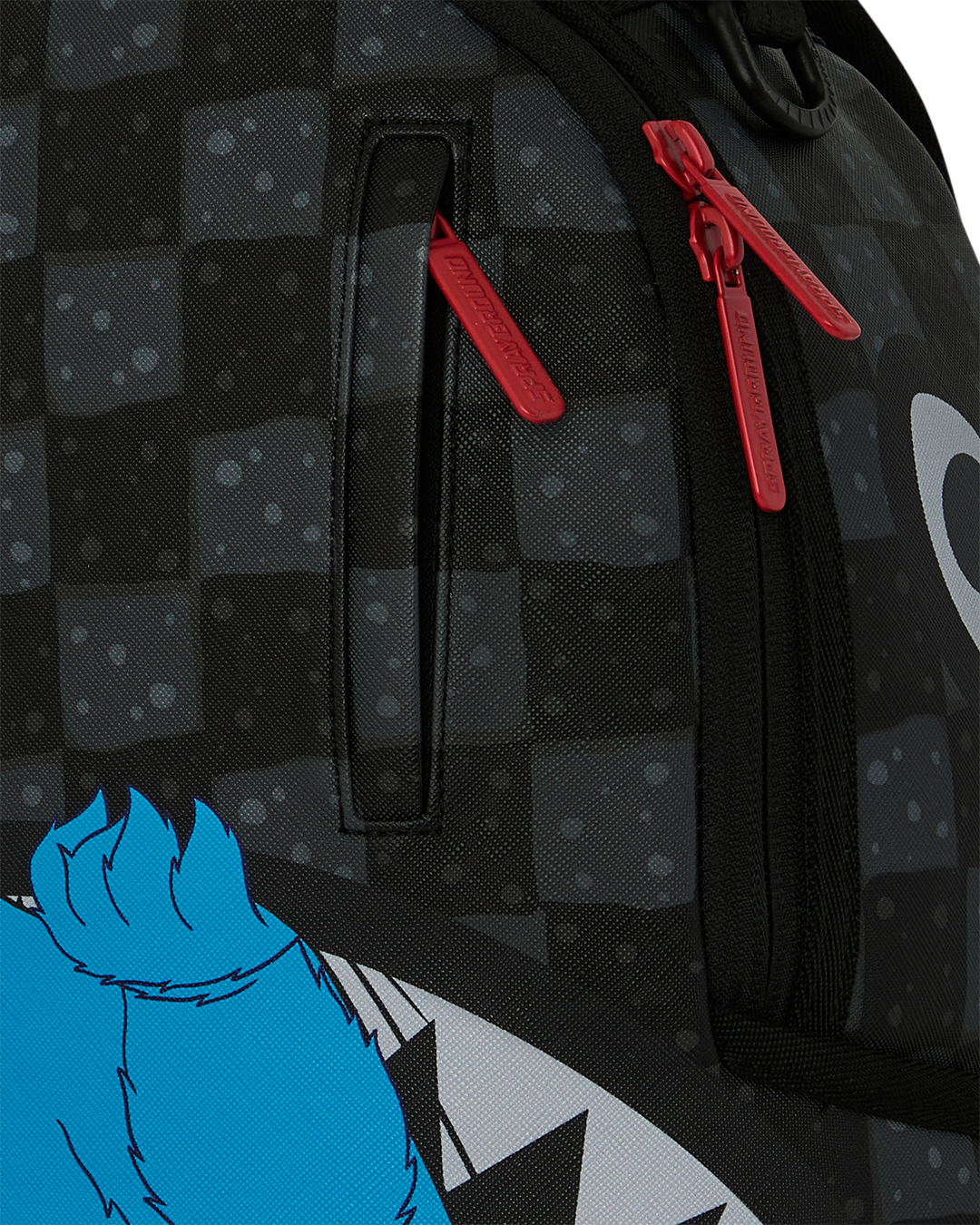 SESAME STREET COOKIE MONSTER CURTAIN MINI BACKPACK