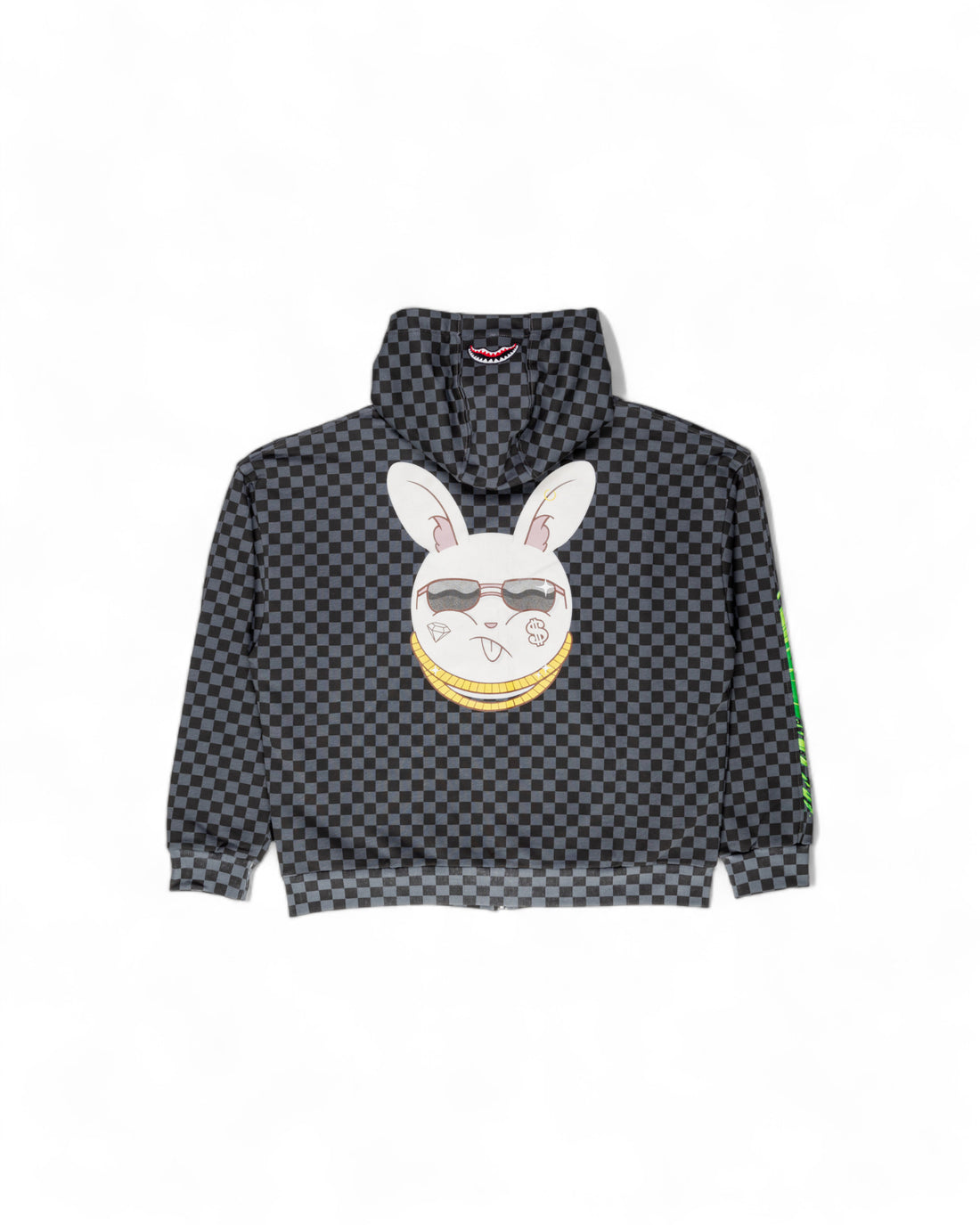 SPLATTER BUNNY OVER FULL ZIP HOODIES