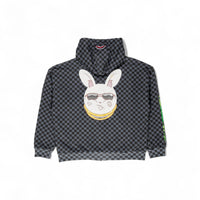 SPLATTER BUNNY OVER FULL ZIP HOODIES