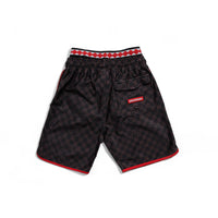 SPRAYGROUND CHECKERED SWIM TRUNKS