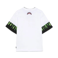 SPLATTER BUNNY OVER DOUBLE T-SHIRT