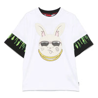 SPLATTER BUNNY OVER DOUBLE T-SHIRT
