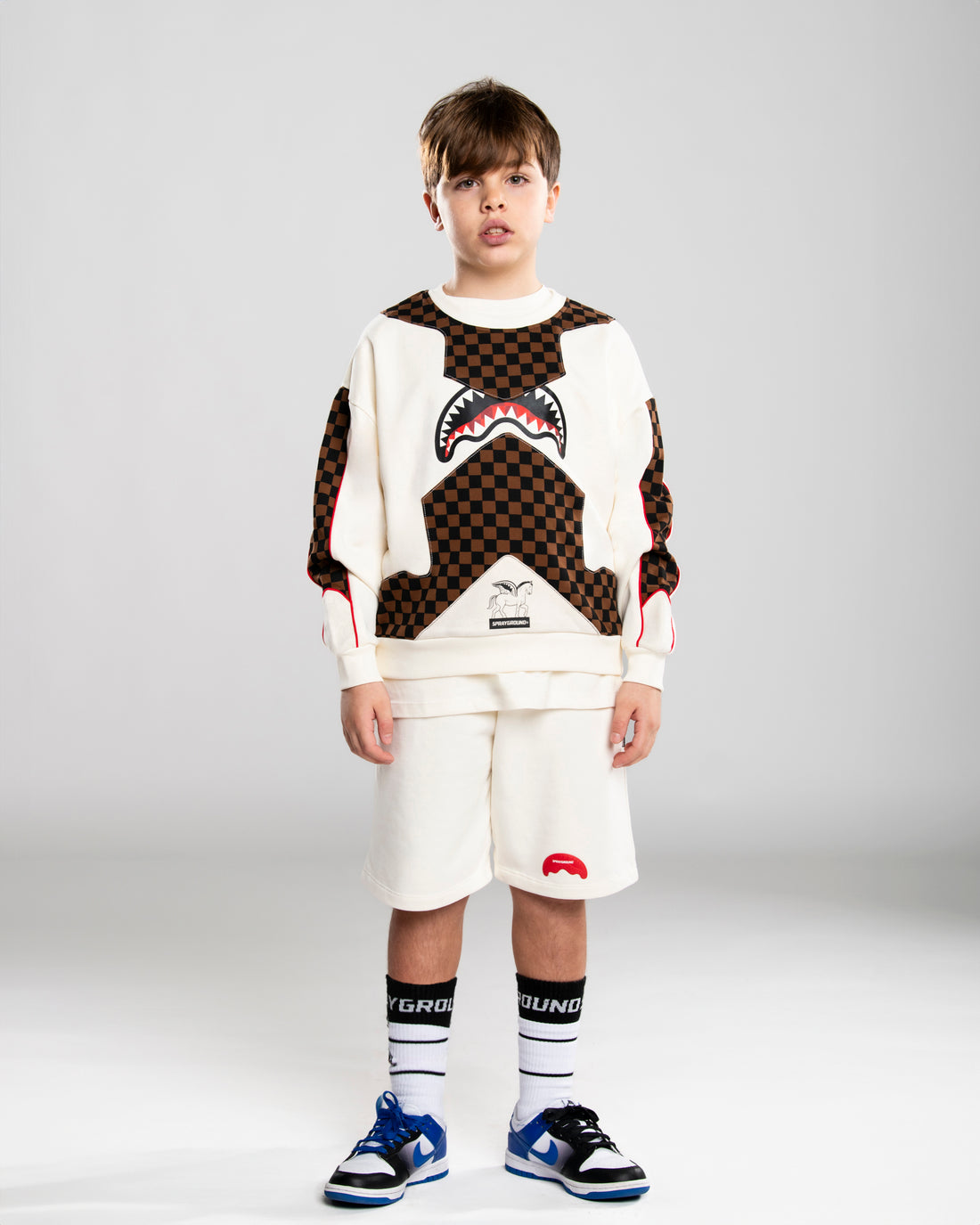 TRIPLE CREWNECK SWEATER