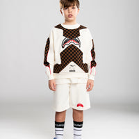 TRIPLE CREWNECK SWEATER