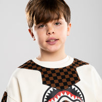 TRIPLE CREWNECK SWEATER