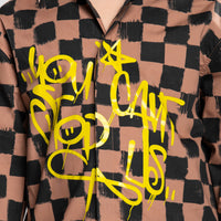 VANQUISH TAG POPELINE COTTON SHIRT