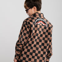 VANQUISH TAG POPELINE COTTON SHIRT