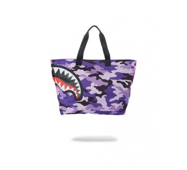 SPLIT CAMO BEACH TOTE - spraygroundgcc
