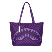 PURPLE SHARK SHARKS IN PARIS TOTE