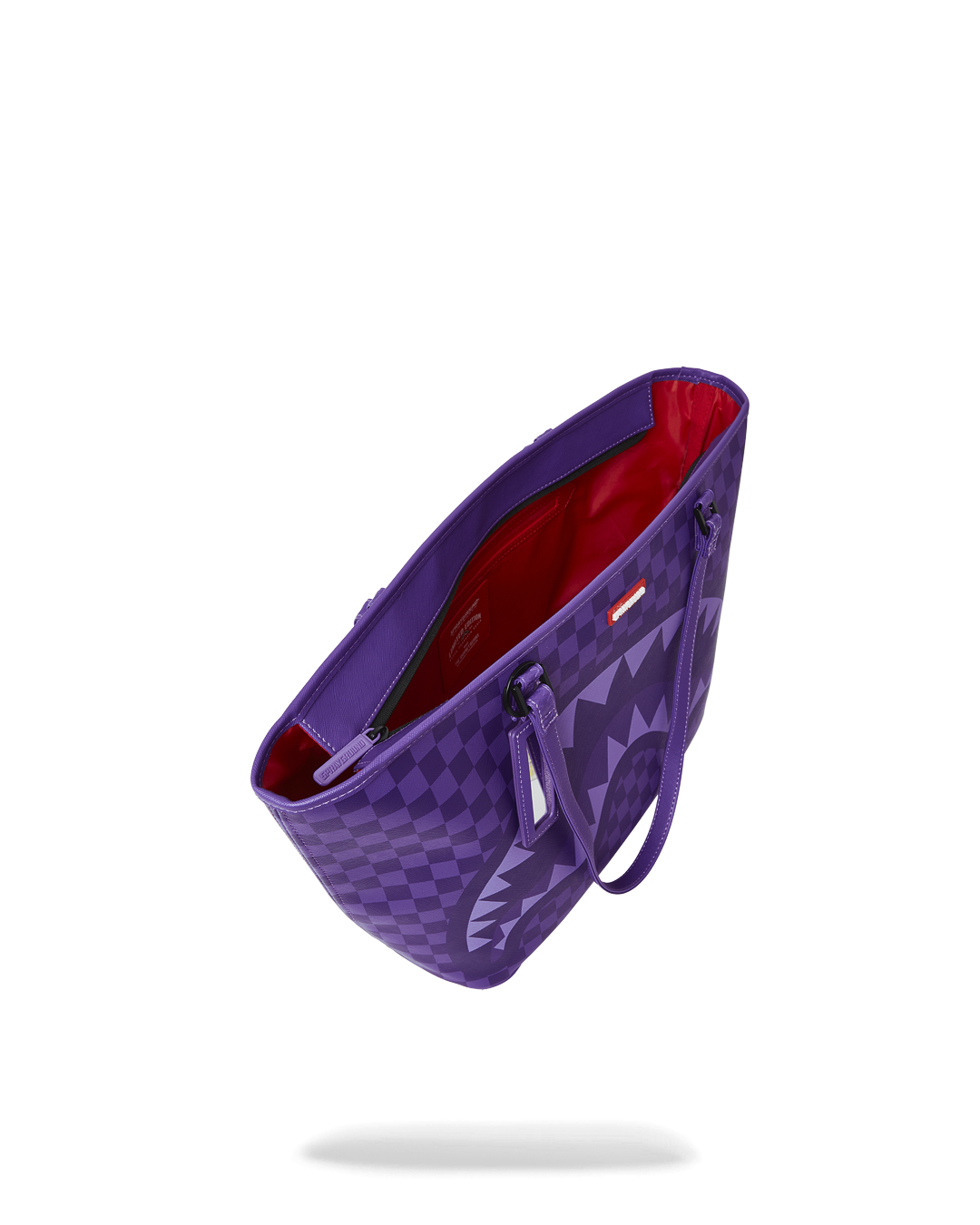PURPLE SHARK SHARKS IN PARIS TOTE